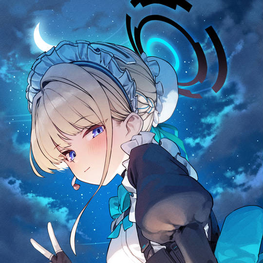 《蔚蓝档案》飞鸟马时头像图片