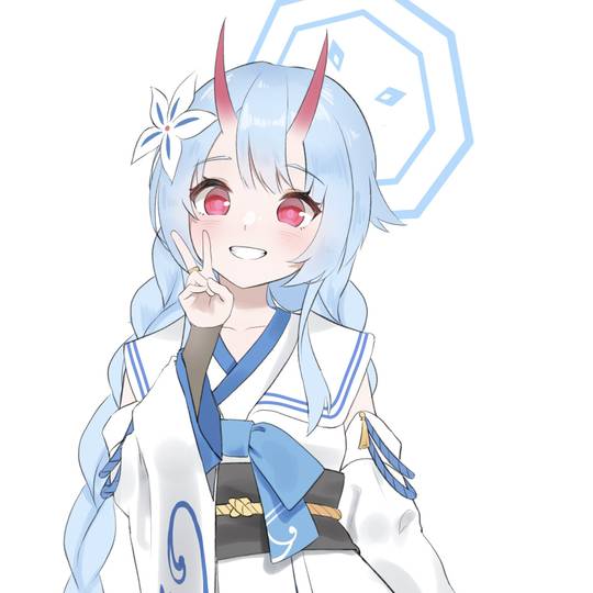 BlueArchive, 小女孩, 和乐千世, 蔚蓝档案, commission图片