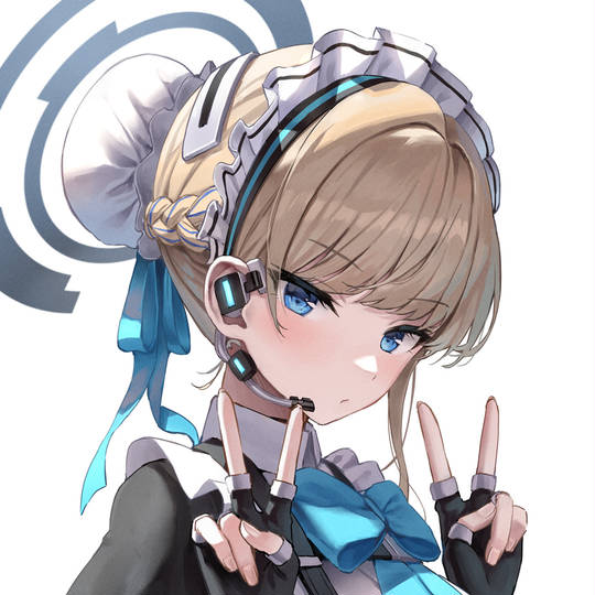 《蔚蓝档案》飞鸟马时头像图片