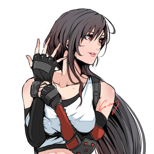 蒂法·洛克哈特《最终幻想vii》头像图片