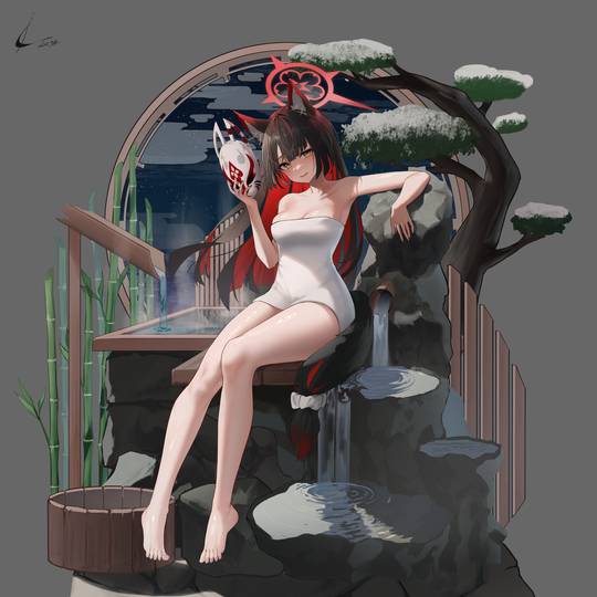 狐坂若藻《蔚蓝档案》头像图片
