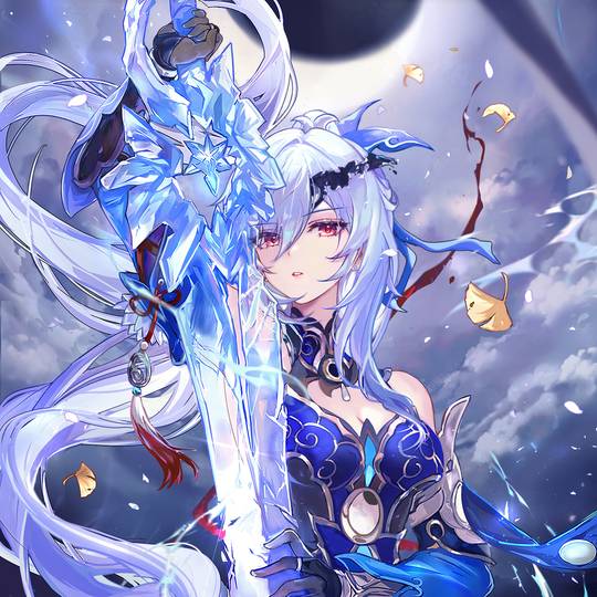 镜流, 欧派, 少女, 星穹铁道, 高冷图片