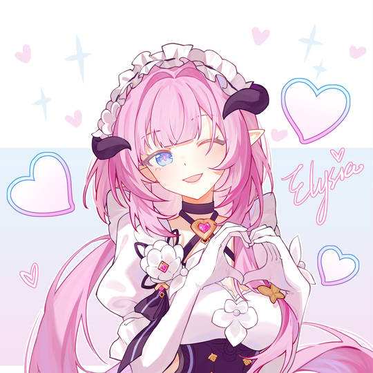 人之律者《崩坏3》爱莉希雅头像图片