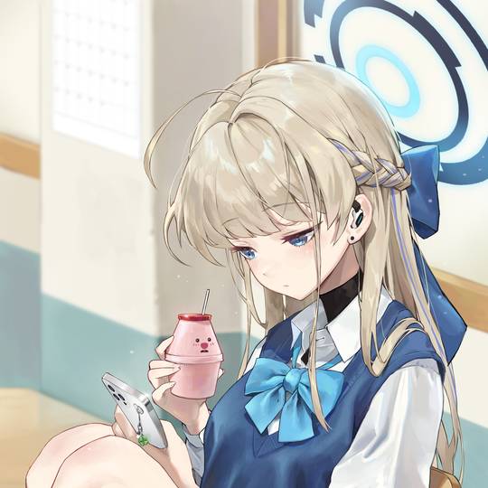 《蔚蓝档案》飞鸟马时头像图片