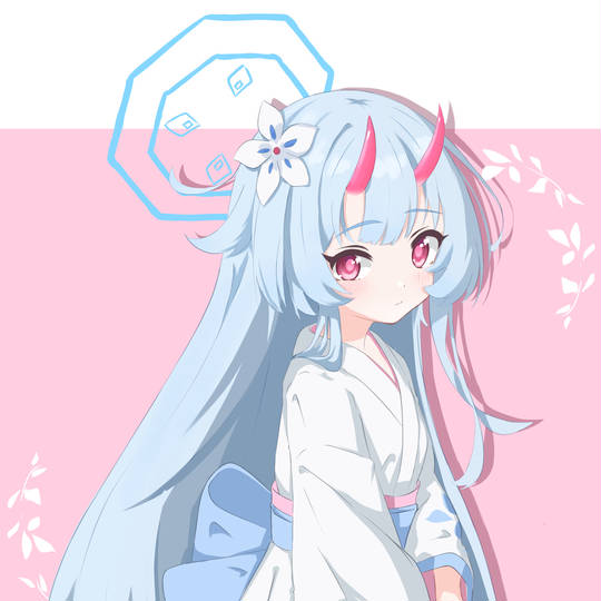 小女孩, 和乐千世, 蔚蓝档案, girl, 新年图片