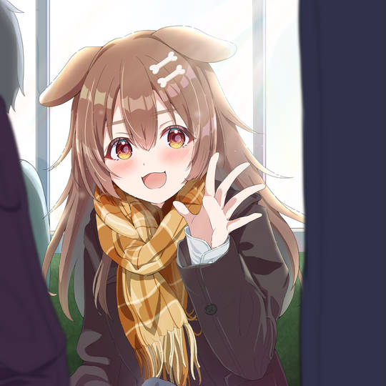 hololive小狗娘戌神沁音可爱头像图片