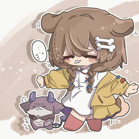 hololive小狗娘戌神沁音可爱头像图片