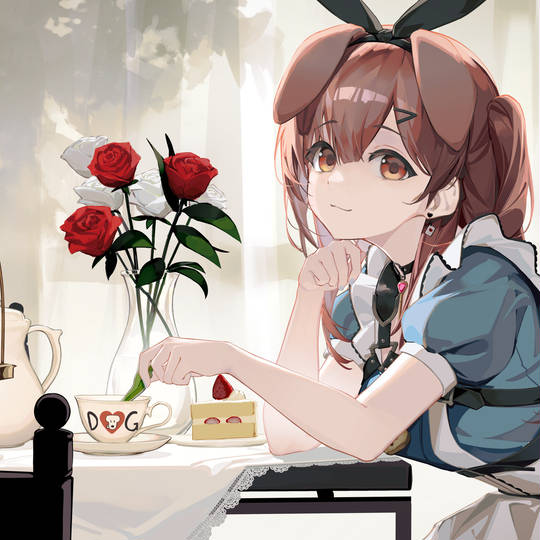 hololive小狗娘戌神沁音可爱头像图片