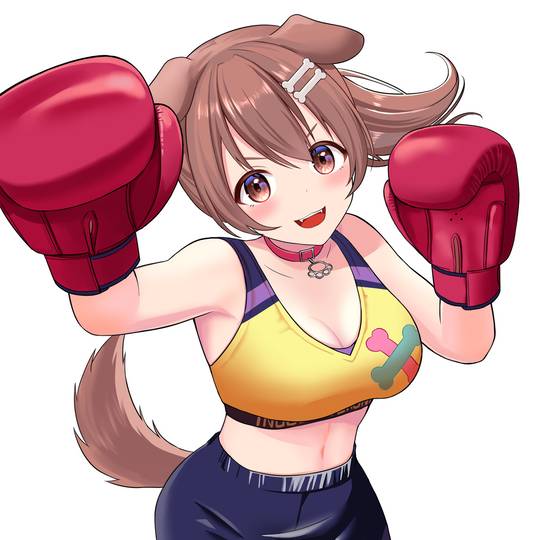 hololive小狗娘戌神沁音可爱头像图片