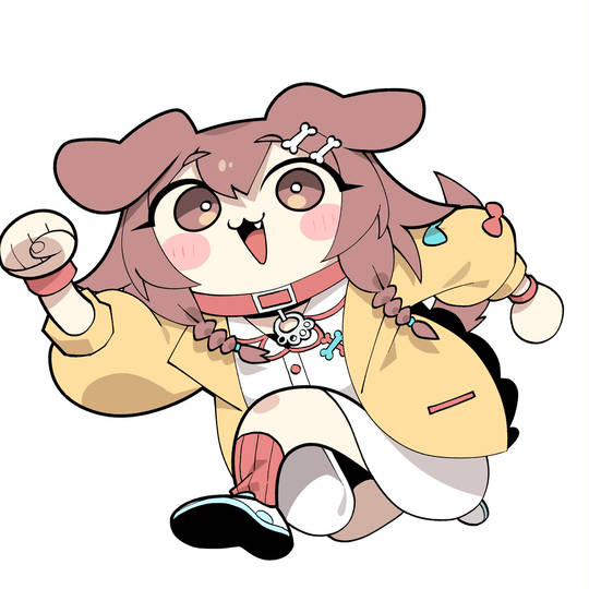 hololive小狗娘戌神沁音可爱头像图片