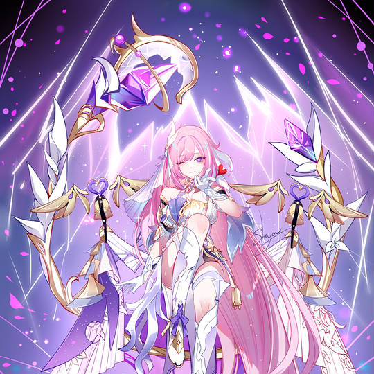 人之律者《崩坏3》爱莉希雅头像图片