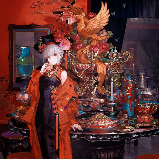 清新风的少女头像图片
