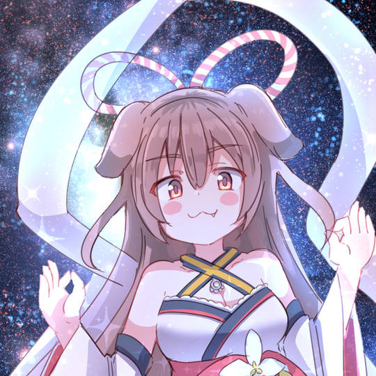 hololive小狗娘戌神沁音可爱头像图片