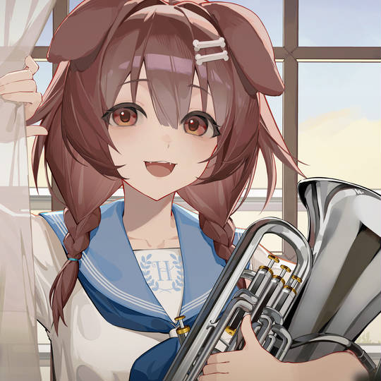 hololive小狗娘戌神沁音可爱头像图片