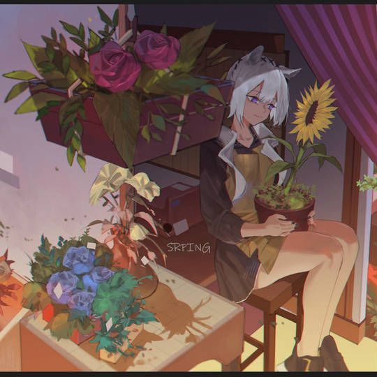 小女孩, arknights, 明日方舟, 图耶图片