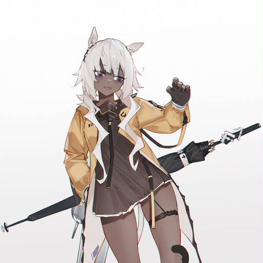 图耶, 大腿, 小女孩, 明日方舟, Arknights图片