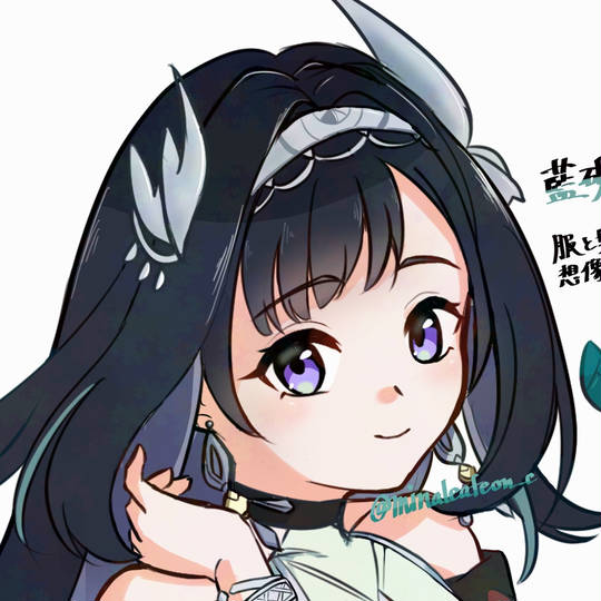 蓝砚, GenshinImpact, Lanyan, 原神图片
