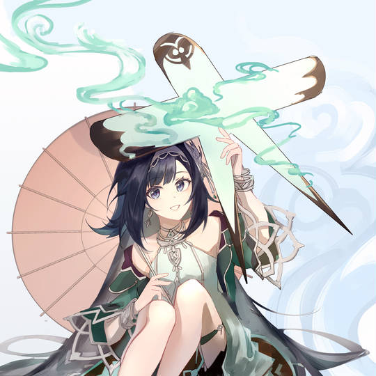蓝砚, 原神, Lanyan, 蓝砚, GenshinImpact图片