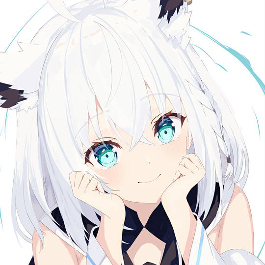 Hololive, hololive, 虚拟主播, 白上吹雪, 白上吹雪同人图片