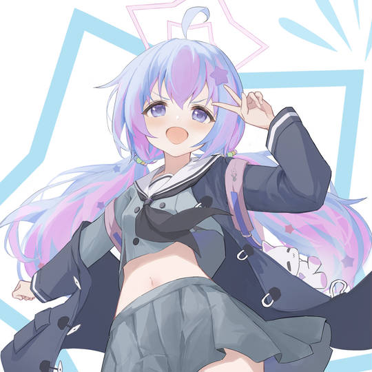 宇泽玲纱, 肚脐, 蔚蓝档案, 小女孩图片