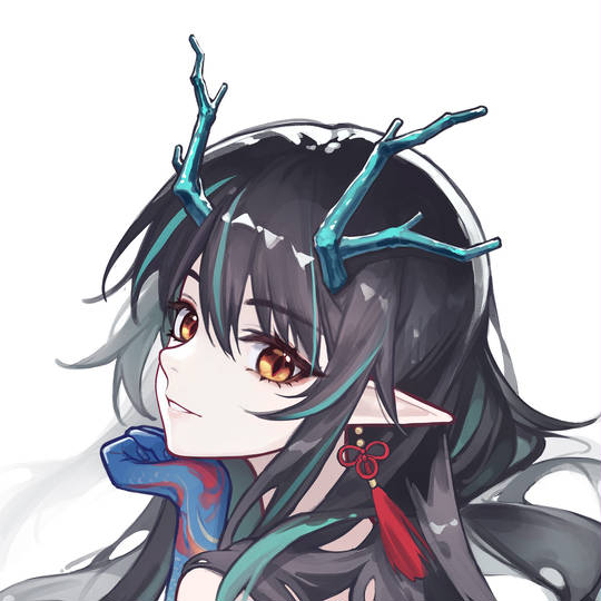 Elegant, 以手托腮, Arknights, 明日方舟, 夕图片