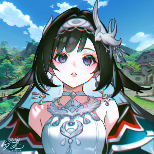 原神, 小女孩, 璃月, 蓝砚, GenshinImpact图片