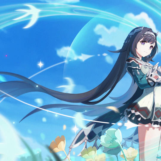 原神, 小女孩, 蓝砚图片