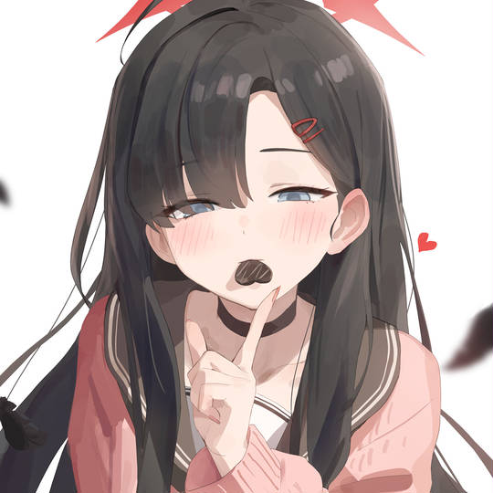 仲正一花, 咥えチョコ, 蔚蓝档案图片