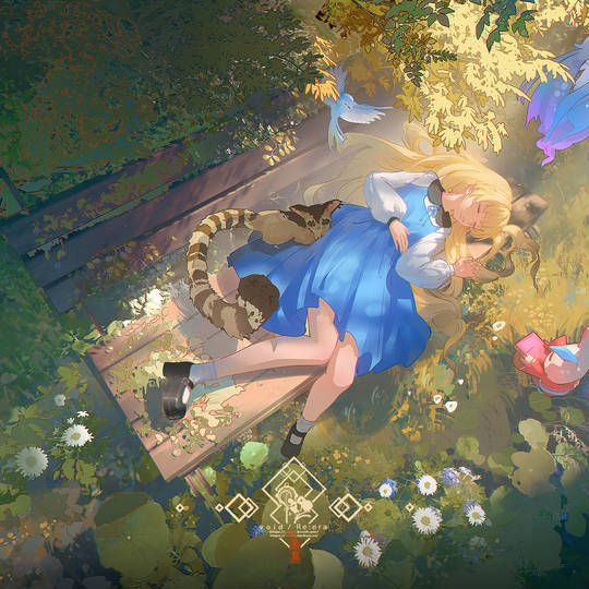 风景, 鸣潮, 菲比, 小女孩, 寝顔图片