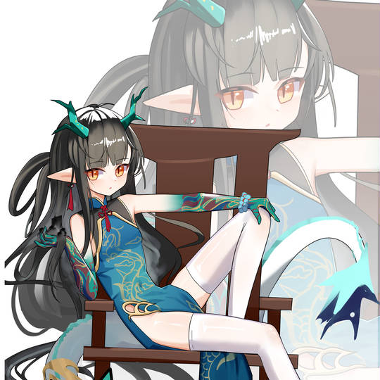 大腿, 中国服装, 白丝袜, 明日方舟, 白裤袜图片