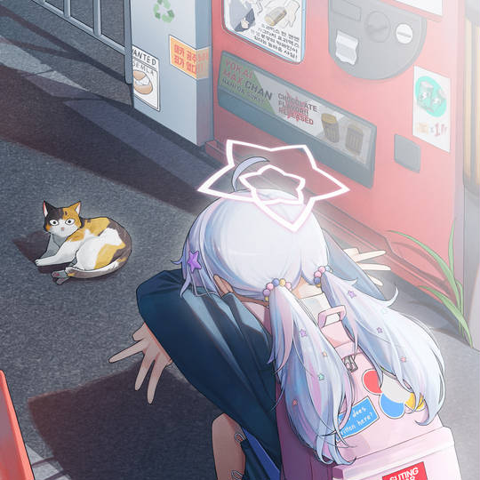 蔚蓝档案, 猫影, 宇泽玲纱图片