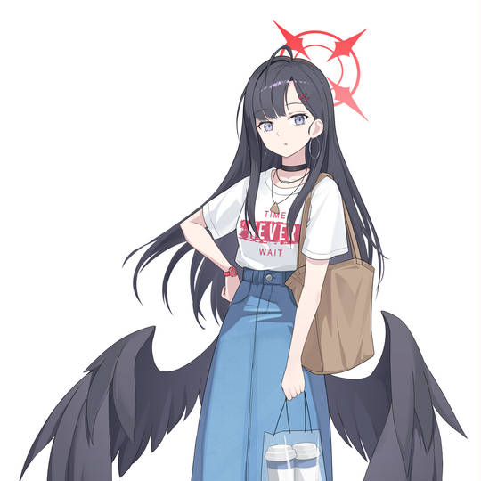 小女孩, 蔚蓝档案, 仲正一花, 私服, 一花图片