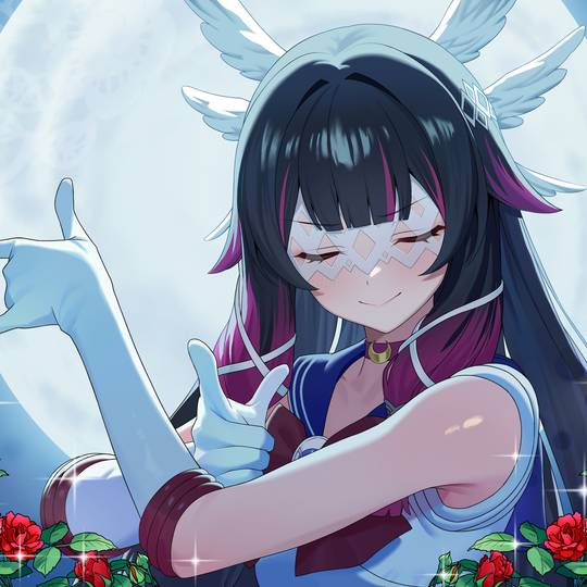 白色长手套, セーラー战士化, 哥伦比娅, 二の腕, 原神图片