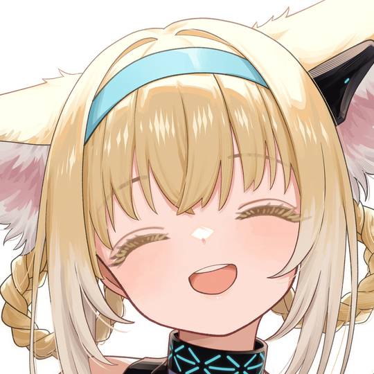 金发, 腹部, 铃兰, 小女孩, 狐耳图片