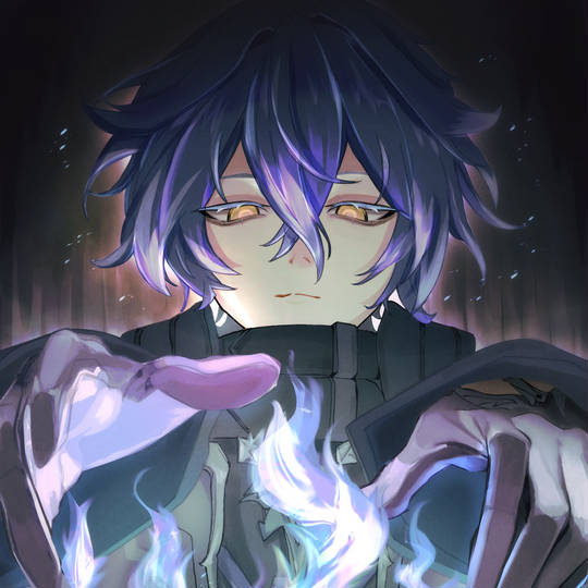 男孩, 青年, 水晶灯火灵, 精灵宝可梦, 原神图片