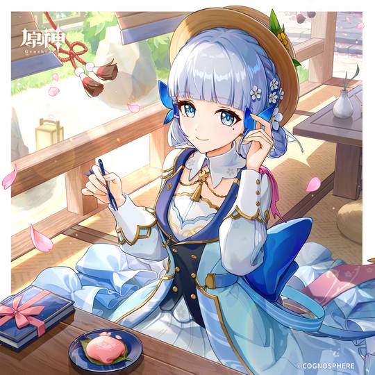 神里绫华, 稲妻, 花时来信, GenshinImpact, 原神图片