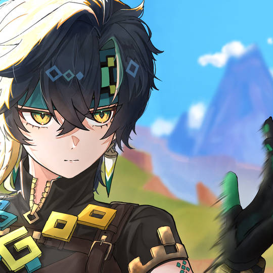 Natlan, 残像が见える, kinich, GenshinImpact, 基尼奇图片