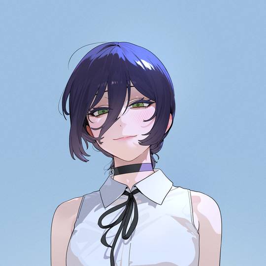 蕾塞, 电锯人, 脸红, 无袖, 雷泽图片