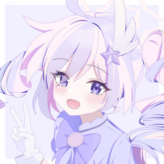 魔法少女, 双钻头发型, 宇泽玲纱, 蔚蓝档案, 手套图片