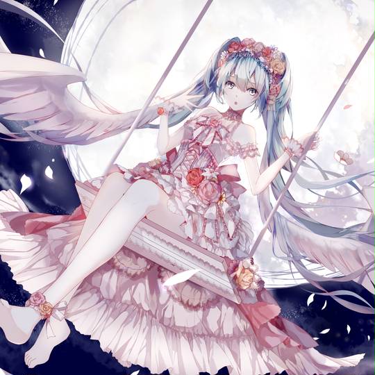 初音未来可爱头像图片，一起看看吧
