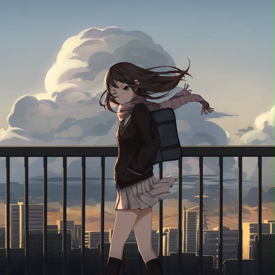 涩谷凛, 积雨云, 夏?冬?, 偶像大师 灰姑娘女孩图片