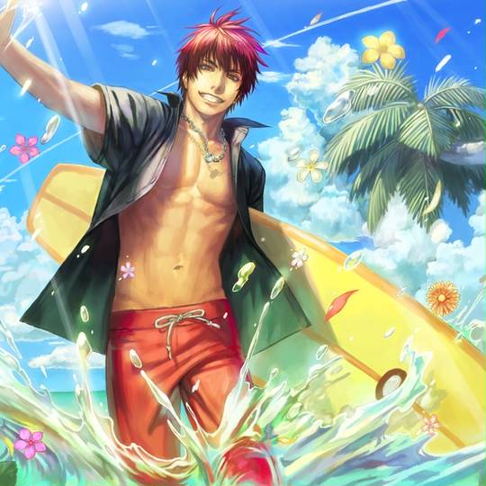 火神大我《黑子的篮球》头像图片