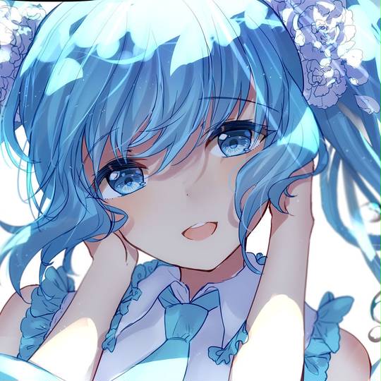 初音未来可爱头像图片，一起看看吧