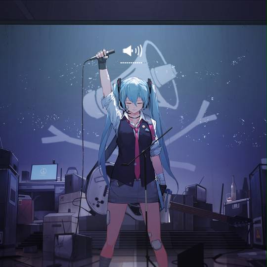 初音未来可爱头像图片，一起看看吧