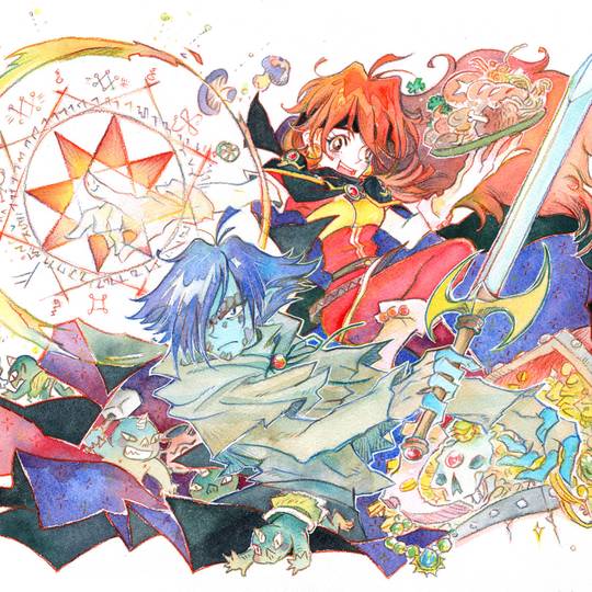 古早动画《秀逗魔导士》人物头像图片