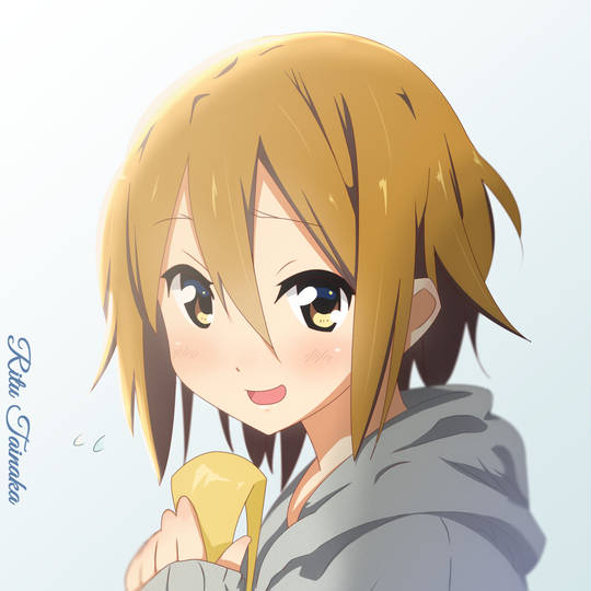 轻音少女, 田井中律, 前髪下ろし律, おかしくねーし!