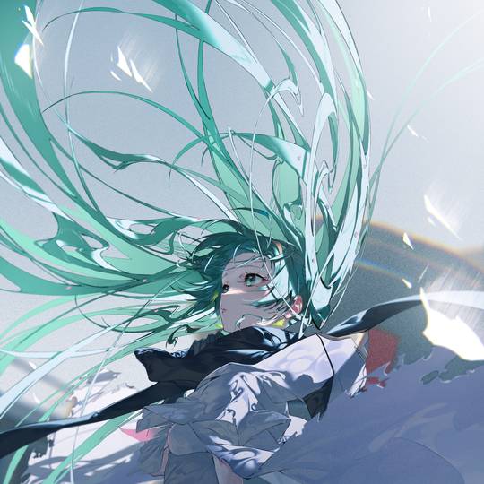 初音未来可爱头像图片，一起看看吧