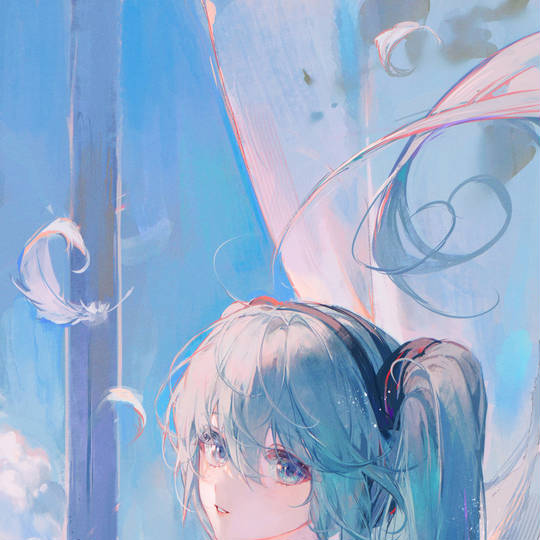 初音未来可爱头像图片，一起看看吧