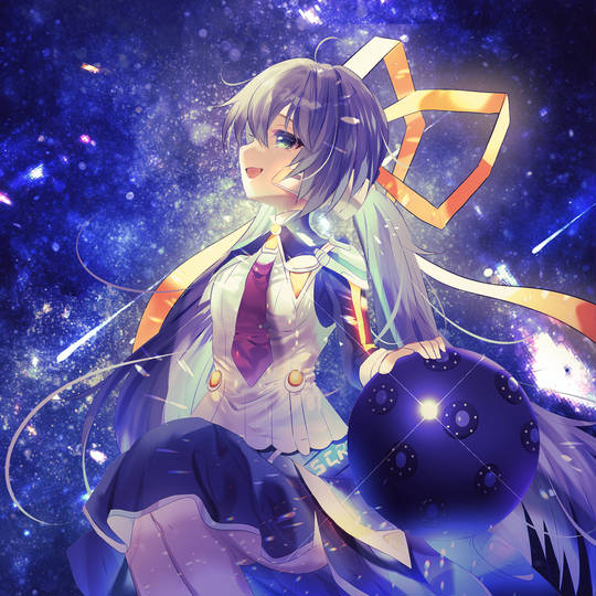 星, 星の舟, 星野梦美, 七夕, 蓝色头发图片