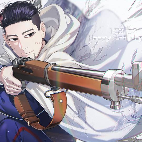 《黄金神威》主要角色的头像图片
